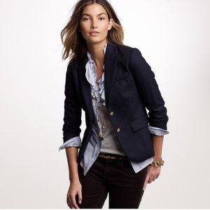 J. Crew Grey Schoolboy Blazer
